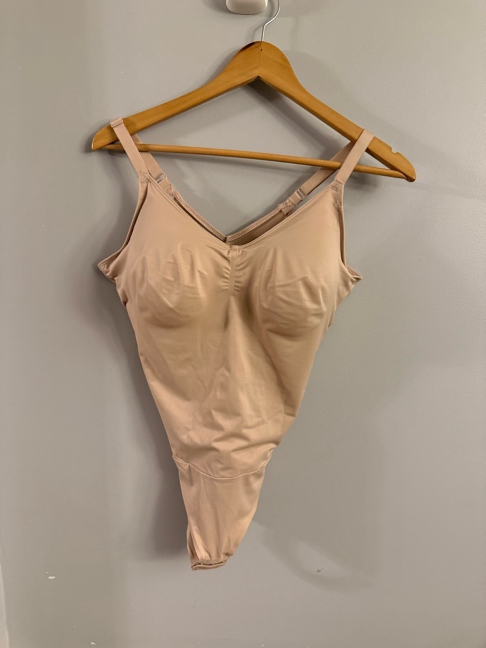 Miraclesuit Comfy Curves Firm Control Bodybriefer Shapewear Bodysuit 2XL Nude